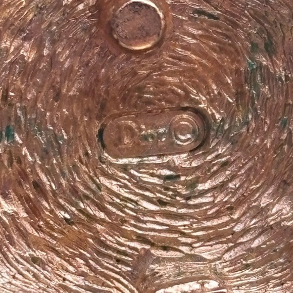 Christian Dior Vintage Faux Pearl Gold Clip On Earrings - Picture 5 of 5